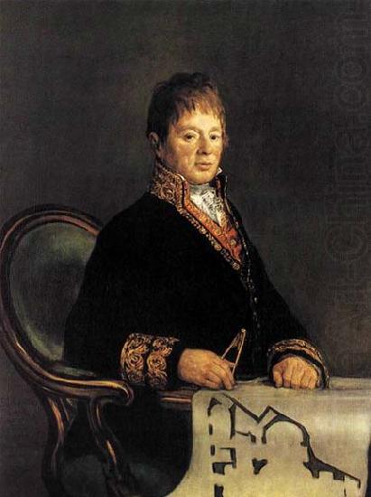 Francisco de goya y Lucientes Portrait of Juan Antonio Cuervo china oil painting image
